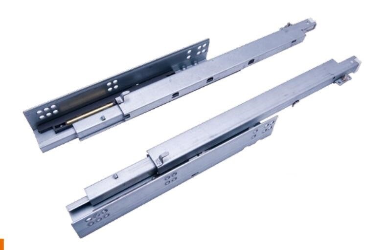 Concealed Full Extension Drawer Slides Soft Close 3 Fold
