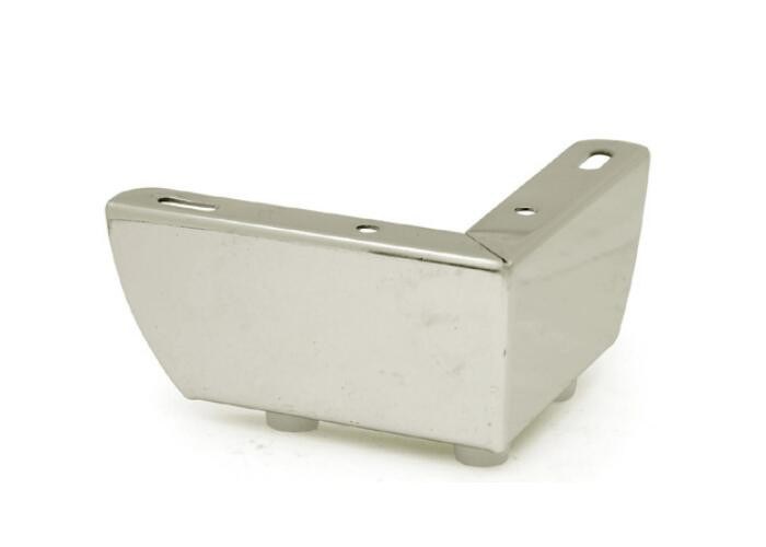 Chrome Plated Decorative Metal Furniture Legs With / Without Patterns