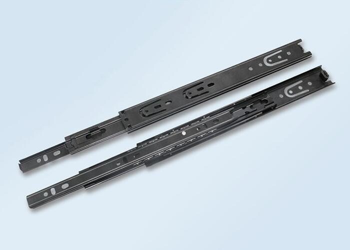 Full Extension Soft Close Drawer Slides 3 Fold Detachable Ball Bearing