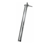 Iron / Stainless Steel Replacement Metal Table Legs , Metal Sofa Feet Long Durability