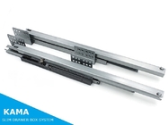 Slim Luxury Kitchen Tandem box Drawer Systems With Front Panel Tilt Adjustment 300 - 550 mm