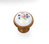 Picture Printed Cabinet Knobs And Handles , Small Zinc Alloy Handle