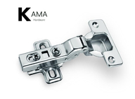 Self closing Clip-on Hydraulic Hinge  Half Over Lay  Cold-rolled steel  Nickel plated