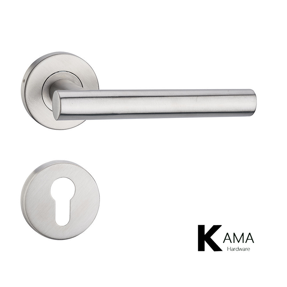 304 Stainless Steel Split Mortise Door Lock Handle Set For Mechanical Door