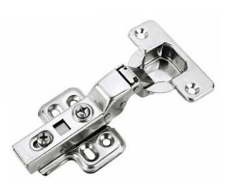 Clip-on Hydraulic Hinge Self Closing #Half Over Lay# Stainless Steel