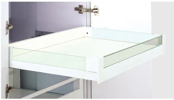 270-550mm Length Tandem Full Extension Drawer With Glass Side & Front Panel