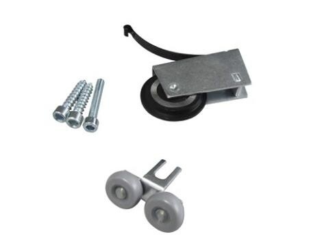Plastic+Iron Sliding door wheels/rollers for cabinet/dresser door