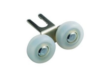 Upper Wheel Sliding door wheels/rollers for cabinet/dresser door Plastic+Iron