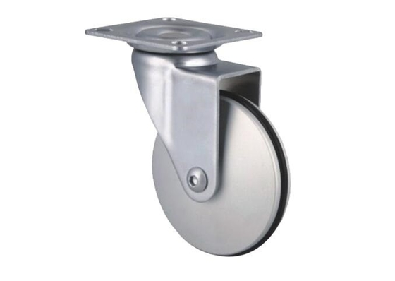 Smooth Running Plastic Caster Wheels For Furniture / Cabinet / Equipment