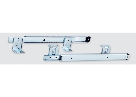 Adjustable Cold Rolled Steel Soft Close Drawer Slides 2 Fold Keyboard 62-95 Mm