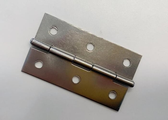 304 / 316L SS Hinge Flat Style Silent Door Hinges For Cabinet Thickness 1mm   Commercial heavy duty door hinge
